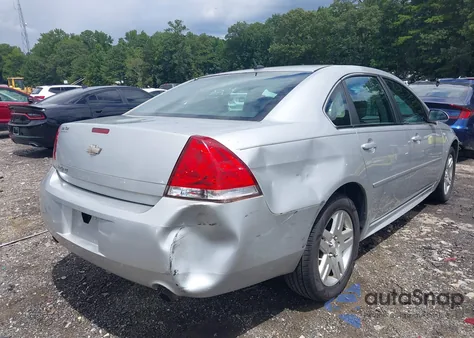 2013 Chevrolet Impala Lt из США, поврежденный, VIN 2G1WG5E35D1238676